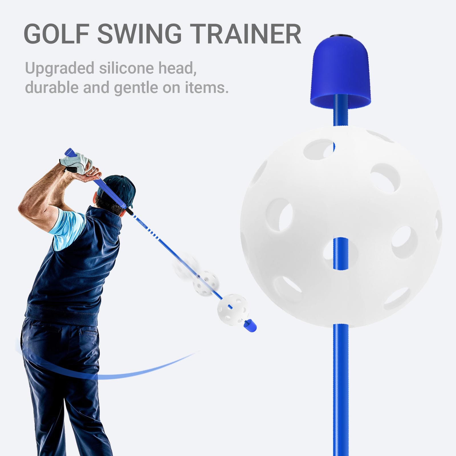 Golf Exercise Equipment - Simulatore di Allenamento Golf HGB024: Bastone