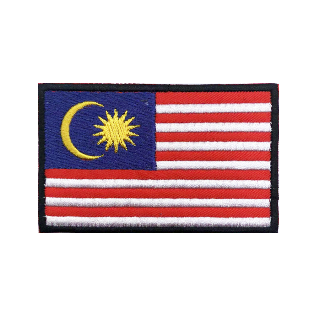 Golf Equipment Malaysia - Bandiera malese malesia Patch fascia da