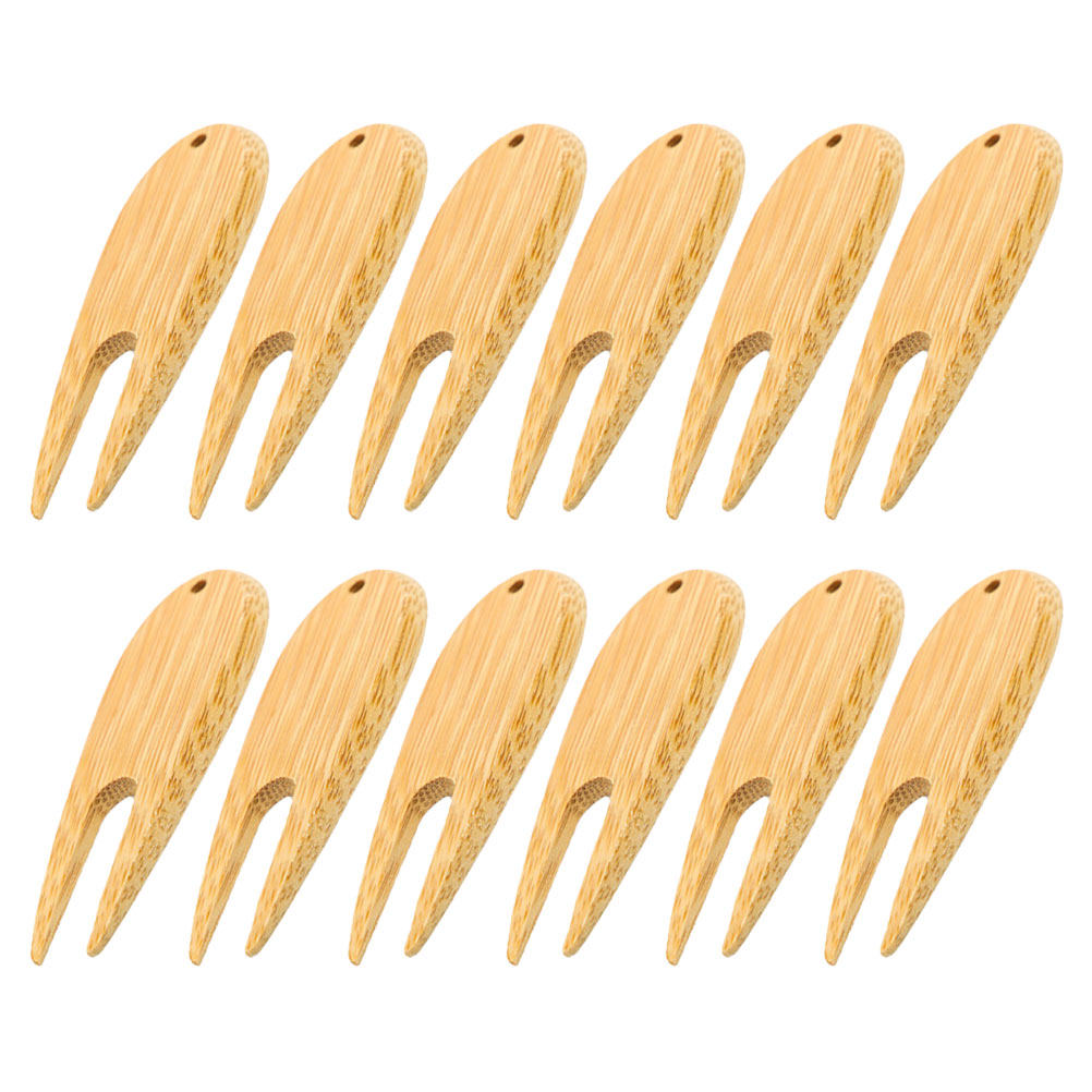 Ball Marker Set - Set di 12 Attrezzi in Legno