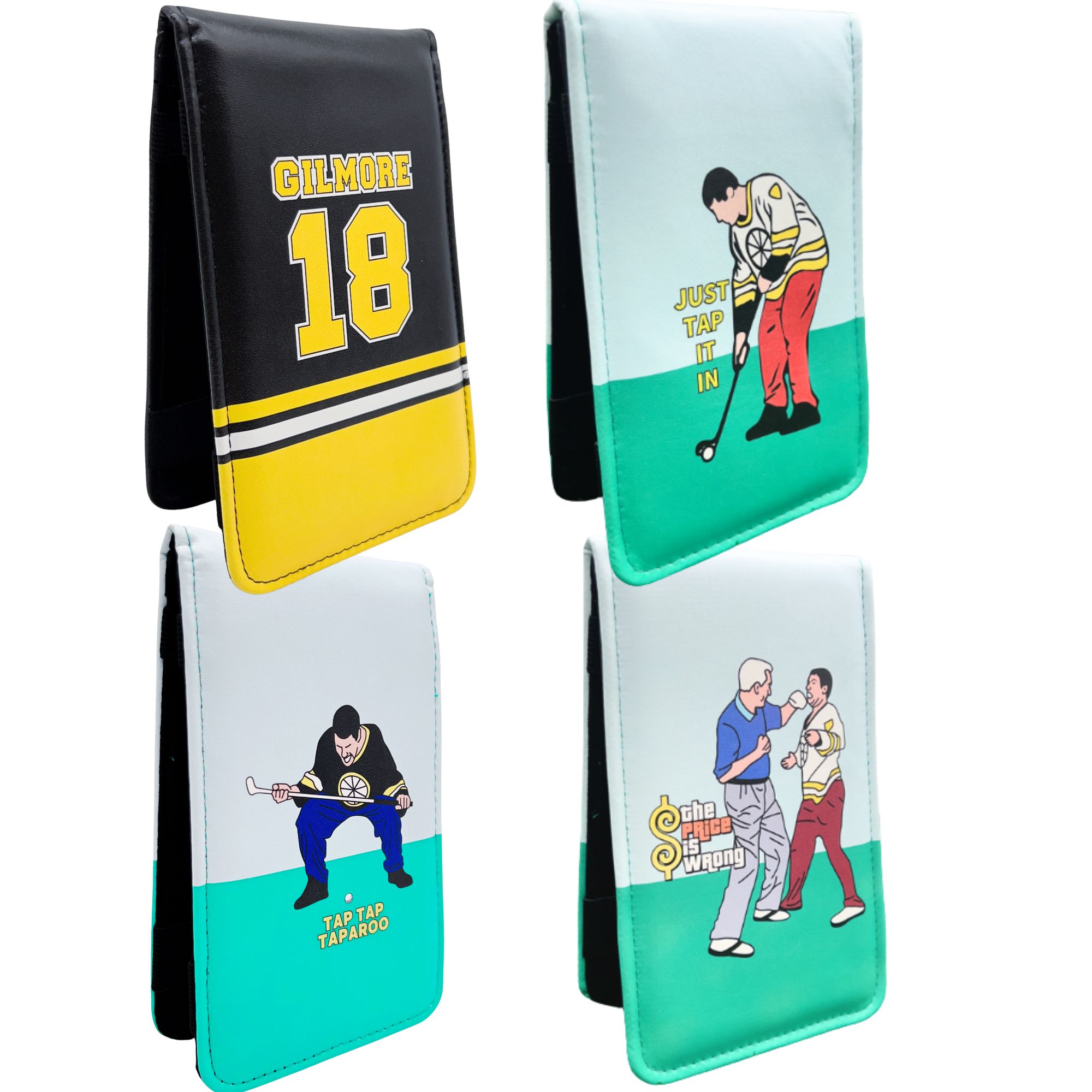 Ball Marker Set - Porta Scheda Segnapunti da Golf in