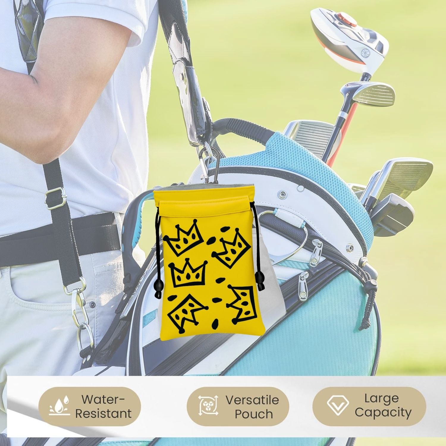Borsa portaoggetti Crown Golf, - Ball Marker Set recensione e prezzo