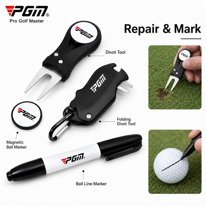 Kit di Pulizia per Mazze da Go - Ball Marker Set recensione e prezzo