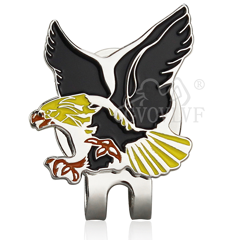 1pc Yellow Eagle Golf Hat Clip - Ball Marker Set recensione e prezzo