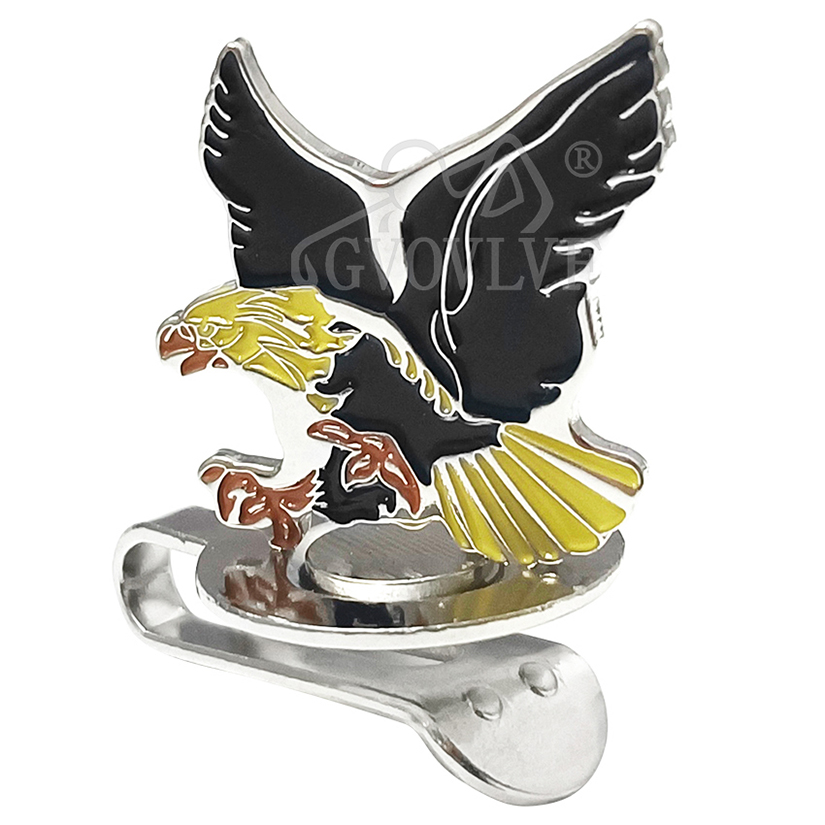 1pc Yellow Eagle Golf Hat Clip - Ball Marker Set recensione e prezzo
