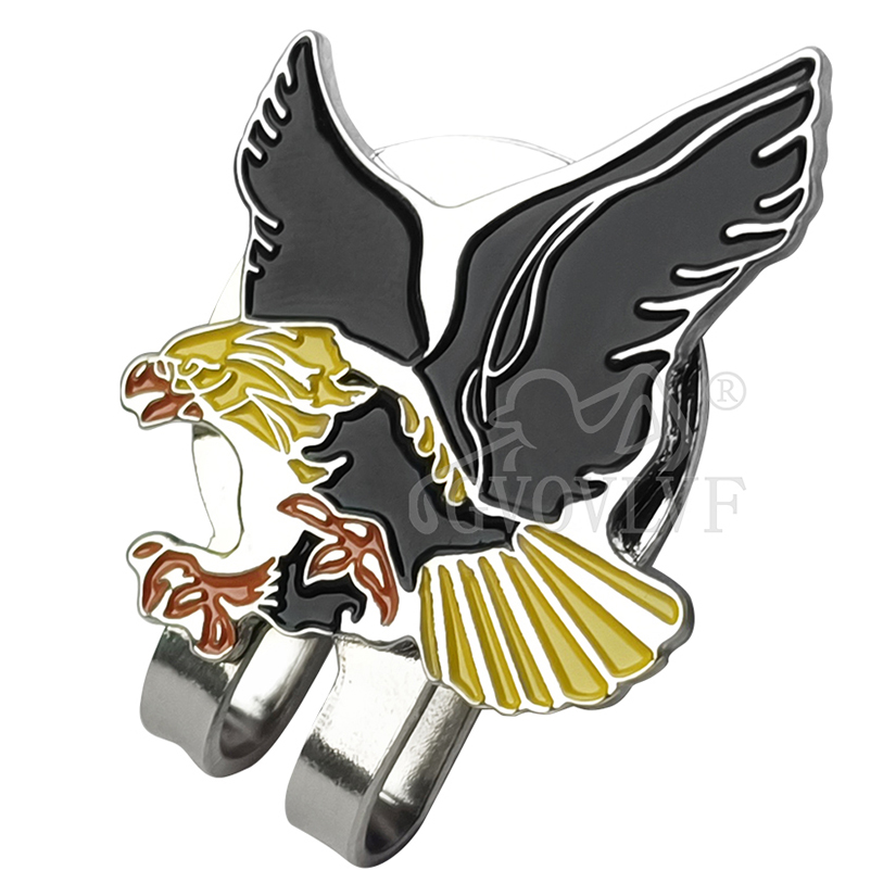 1pc Yellow Eagle Golf Hat Clip - Ball Marker Set recensione e prezzo